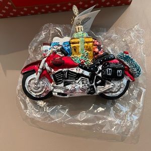 Christopher Radko “Fat Boy - Red” Harley ornament